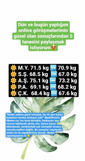 Danışan başarı öyküsü